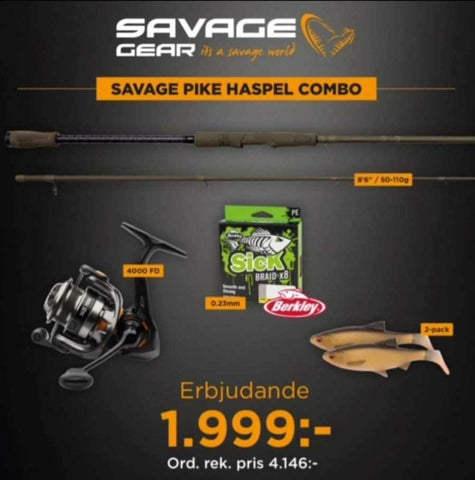 Savage Gear Pike Haspel Combo